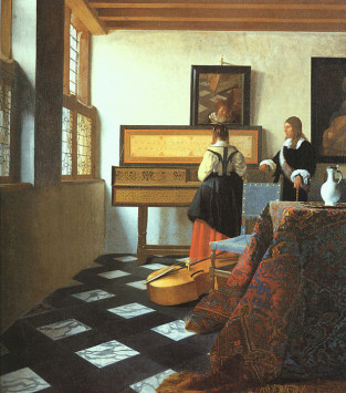 The Music Lesson Jan Vermeer