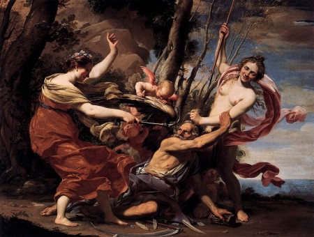 Time Overcome by Hope, Love and Beauty Simon Vouet
