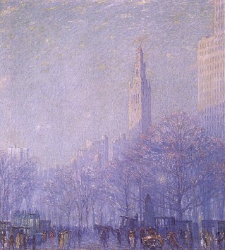 Twixt Day and Night : Madison Square Frederick Usher De Voll